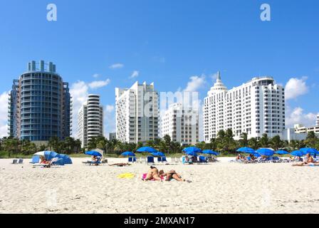 Miami Beach, Florida/Miami Beach, Miami, Florida, Miami, Florida, USA Stockfoto
