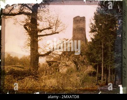 Thonon Region, Frankreich , 1917-1918 - Rhône - Alpes - Léon Busy - (Juni 1917 - Mai) Stockfoto