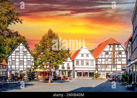 Altstadt von Soest, Deutschland Stockfoto