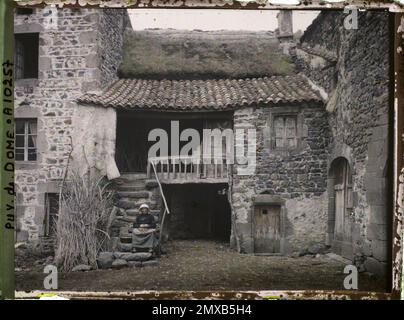 Saurier, Frankreich , 1916-1917 - Auvergne - Stéphane Passet - (September 1916 - Februar 1917) Stockfoto