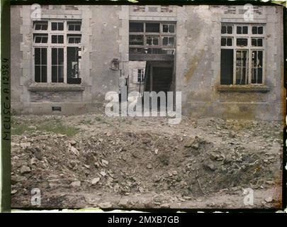 Verdun , Frankreich , 1917 - Nordfrankreich, Belgien - Paul Castelnau (fotografischer Teil der Armeen) - (1.-5. September) Stockfoto