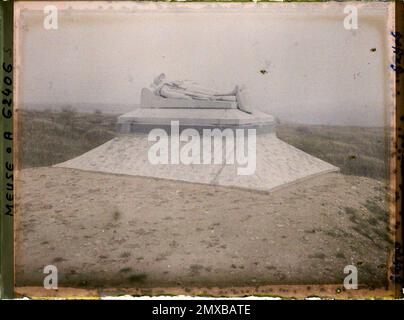 Douaumont, Frankreich , 1929 - Französische Provinzen - Stéphane Passet - (März 26 - Mai 18) Stockfoto