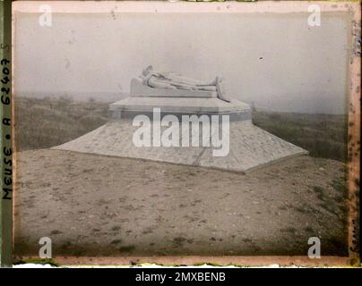 Douaumont, Frankreich , 1929 - Französische Provinzen - Stéphane Passet - (März 26 - Mai 18) Stockfoto