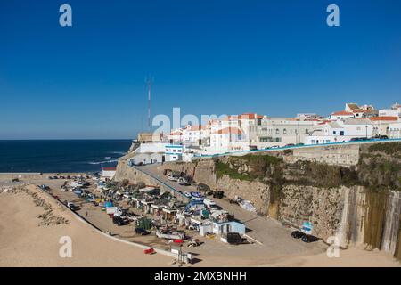 Kapelle in Ericeira Capela de Nossa Senhora da Boa Viagem e de Santo António Portugal Stockfoto