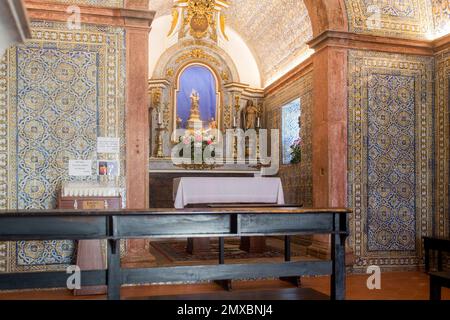 Kapelle in Ericeira Capela de Nossa Senhora da Boa Viagem e de Santo António Portugal Stockfoto