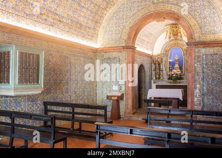 Kapelle in Ericeira Capela de Nossa Senhora da Boa Viagem e de Santo António Portugal Stockfoto