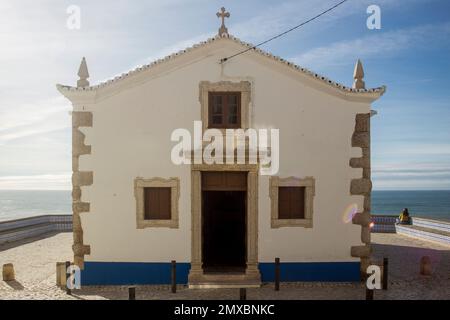 Kapelle in Ericeira Capela de Nossa Senhora da Boa Viagem e de Santo António Portugal Stockfoto