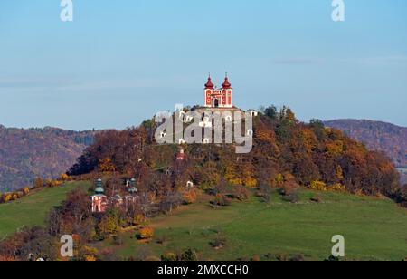 Kalvária, Calvary Hill, Banska Stiavnica, Slowakei Stockfoto