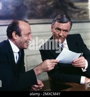 Der Zündholzkönig - der Fall Ivar Kreuger, Fernsehfilm, Deutschland 1967, Regie: Robert A. Stemmle, Darsteller: Konrad Georg, Peter van Eyck Stockfoto