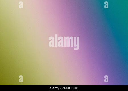 Dunkel verschwommener abstrakter verlaufender Hintergrund, körnige Textur, Pink, Orange, Blau, Schwarze Farben, Kopierbereich Stockfoto