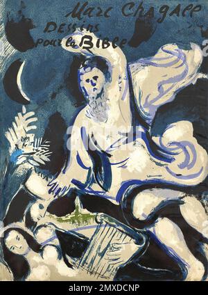 Dessins pour la Bible. Museum: PRIVATE SAMMLUNG. Autor: MARC CHAGALL. Stockfoto