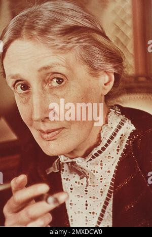 Virginia Woolf (1882-1941). Museum: PRIVATE SAMMLUNG. Autorin: GISELE FREUND. Stockfoto