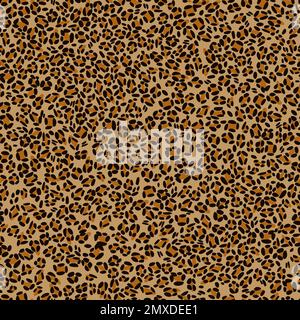 Hautvektor mit Leopardenmuster, Tarnvektor-Illustrationsdesign. Stock Vektor