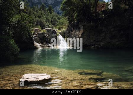 Los Ports Naturpark. Provinz Tarragona. Spanien Stockfoto