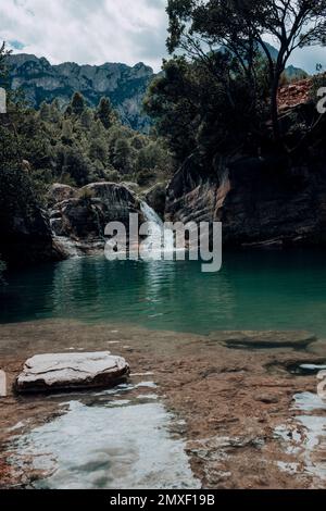 Los Ports Naturpark. Provinz Tarragona. Spanien Stockfoto