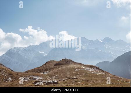 Colle dell'Agnello, oberes Varaita-Tal (Cuneo, Piedmont), Italien Stockfoto