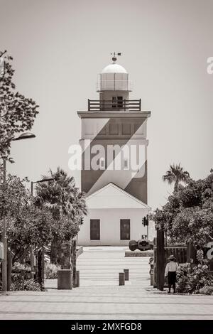 Mouille Point auf der Sea Point Promenade in Kapstadt, Südafrika. Stockfoto