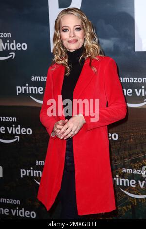 DEU, Deutschland, Berlin, 17,1.20, Zoo Palast, Fan-Screening bei Amazon Original Serie STAR TREK: PICARD, Jeri Ryan – Seven of Nine (Voyager) Stockfoto