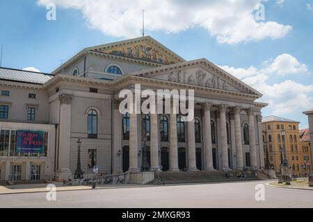 Die Bayerische Staatsoper ist eine deutsche Oper mit Sitz in München Stockfoto