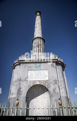 Dane John Mound und Memorial, Canterbury, Kent, England Stockfoto