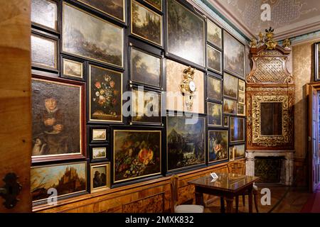 Kleine Galerie, Abtei Göttweig, Furth bei Göttweig, Niederösterreich, Österreich, Europa Stockfoto