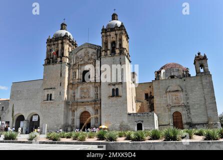 Kirche des ehemaligen Dominikanischen Klosters Santo Domingo in Oaxaca de Juárez, Oaxaca, Mexiko, Mittelamerika Stockfoto