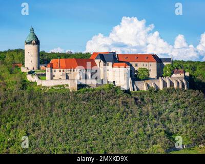 Schloss Neuenburg, Freyburg, Burgenlandkreis, Sachsen-Anhalt, Deutschland, Europa Stockfoto