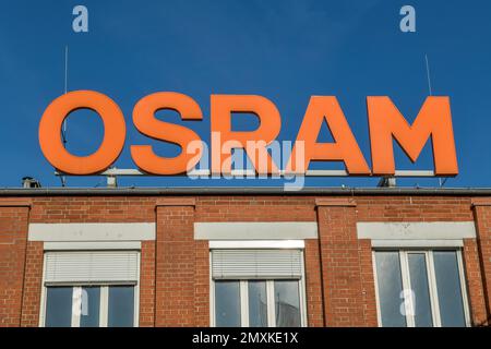 Osram plant, Nonnendammallee, Siemensstadt, Spandau, Berlin, Deutschland, Europa Stockfoto