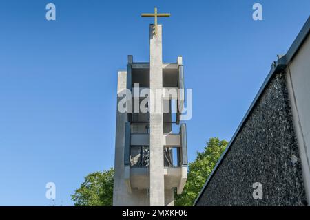 Gedächtniskirche, Maria Regina Martyrum, Heckerdamm, Charlottenburg, Berlin, Deutschland, Europa Stockfoto