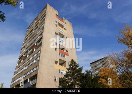 Punkt-Hochhaus (van den Broek) (Bakema), Hansaviertel, Mitte, Berlin, Deutschland, Europa Stockfoto