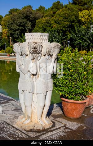 Garden Complex, Chehel Sotoun Palace, Isfahan, Isfahan, Iran, Asien Stockfoto