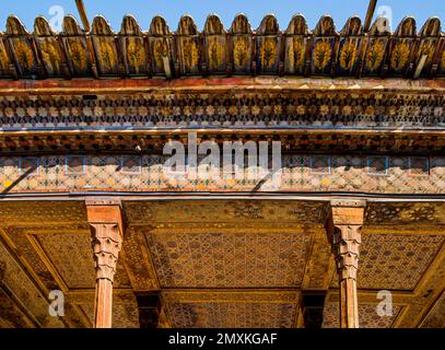 Chehel Sotoun Palace, Isfahan, Isfahan, Iran, Asien Stockfoto