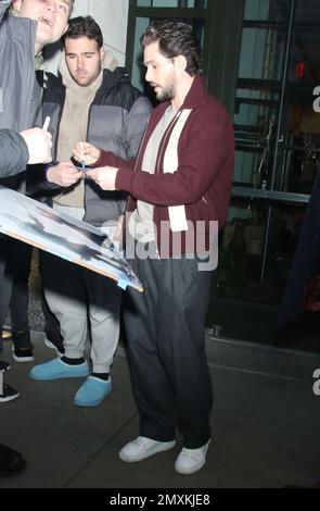 New York, New York, USA. 03. Februar 2023. Kit Harington wurde am 03. Februar 2023 in New York City gesehen. Kredit: Rw/Media Punch/Alamy Live News Stockfoto