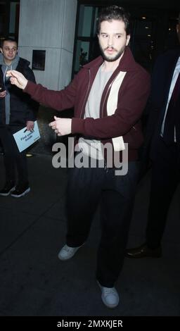 New York, New York, USA. 03. Februar 2023. Kit Harington wurde am 03. Februar 2023 in New York City gesehen. Kredit: Rw/Media Punch/Alamy Live News Stockfoto
