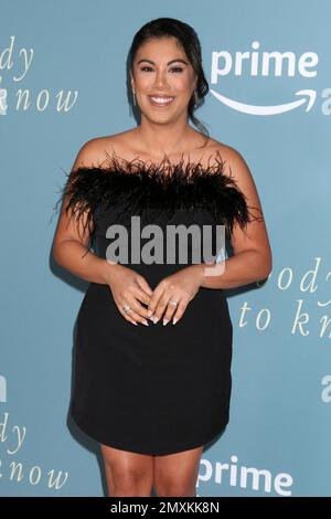 Culver City, Kalifornien. 1. Februar 2023. Chrissie Fit bei der Ankunft für JEMANDEN, DEN ich FRÜHER kannte Premiere, das Culver Theater, Culver City, CA 1. Februar 2023. Kredit: Priscilla Grant/Everett Collection/Alamy Live News Stockfoto