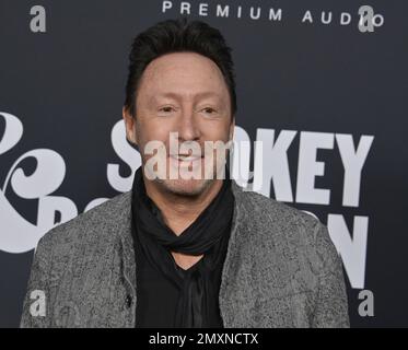 Los Angeles, USA. 03. Februar 2023. Julian Lennon nimmt am Freitag, den 3. Februar 2023, an der MusiCares Persons of the Year Gala im Los Angeles Convention Center in Los Angeles Teil. Foto: Jim Ruymen/UPI Credit: UPI/Alamy Live News Stockfoto