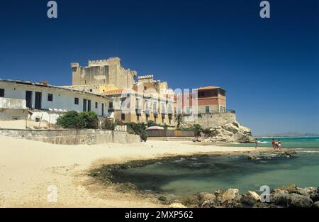 Italien, Sizilien, Castello Falconara, in der Nähe von Agrigento. Stockfoto