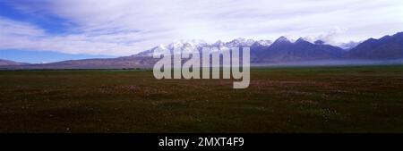 Pamirs in xinjiang Stockfoto