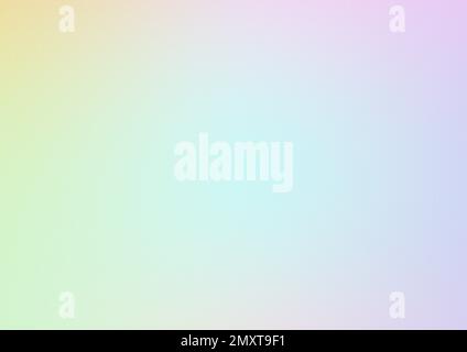 Farbverlauf, Gitter, abstrakter Hintergrund, Bild, körnige Textur, regenbogen, Farben, Pastellfarben, hell, blau, Pink, Lila, Grün, Gelb, Illustration Stockfoto