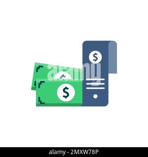 Linienzeichen für Qualitätsprüfung. Symbol für flache Linie der Checkliste Stock Vektor