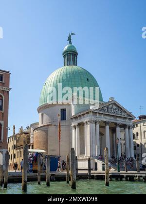 San Simeon Piccolo Kirche, Venedig Stockfoto