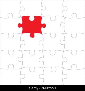 vektormuster Puzzle Design Illustration eps Web Stock Vektor
