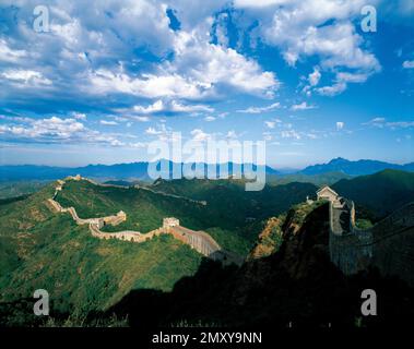 Die große Mauer Stockfoto