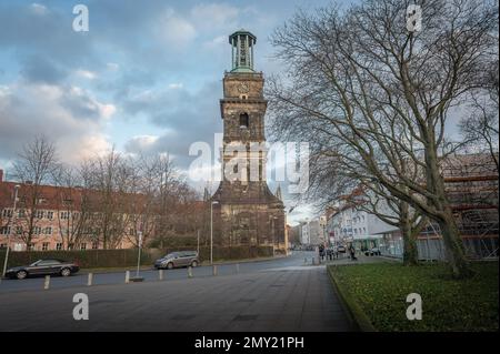 Aegidienkirche-Kriegsdenkmal - Hannover, Niedersachsen, Deutschland Stockfoto