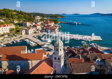 Prvić Šepurine Stockfoto