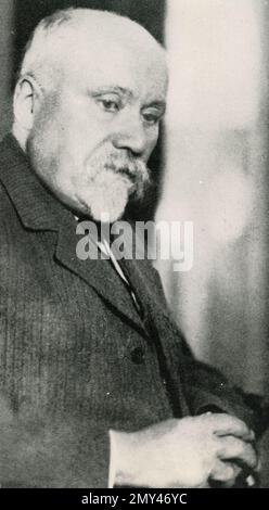 Französischer Politiker, Präsident und Premierminister Raymond Poincaré, 1910s Stockfoto