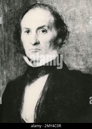 Portrait des britischen Politikers und Premierministers Lord William Gladstone, UK 1892 Stockfoto