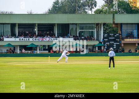 Das Galle International Stadium ist ein Cricketstadion in Galle, Sri Lanka Stockfoto
