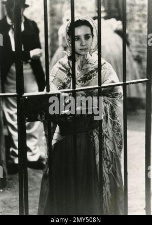 Die britische Schauspielerin Sarah Pickering im Film Little Dorrit, UK 1987 Stockfoto