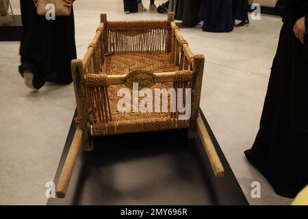 Jeddah , Saudi-Arabien Feb 1 2023: Islamic Arts Biennale - The Diriyah Biennale Foundation (DBF) - Ministry of Culture Stockfoto